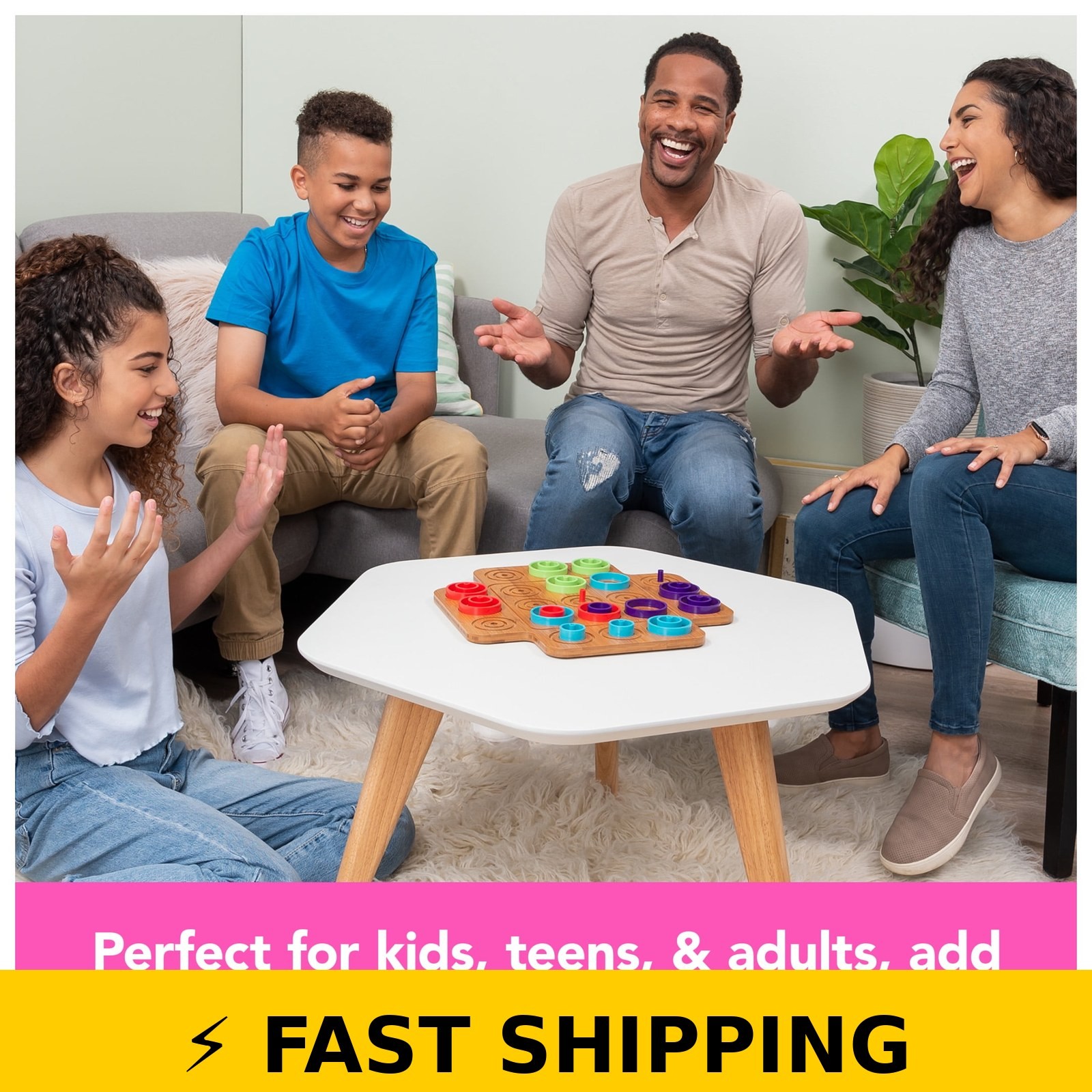 Otrio Board Game by Spin Master – Strategy Game for Ages 8 & Up