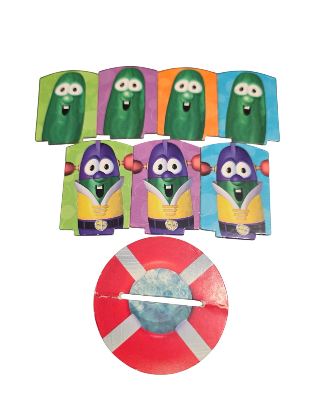 Vtg 1999 VeggieTales Don’t Sink in the Sink Game Talicor Replacement Characters