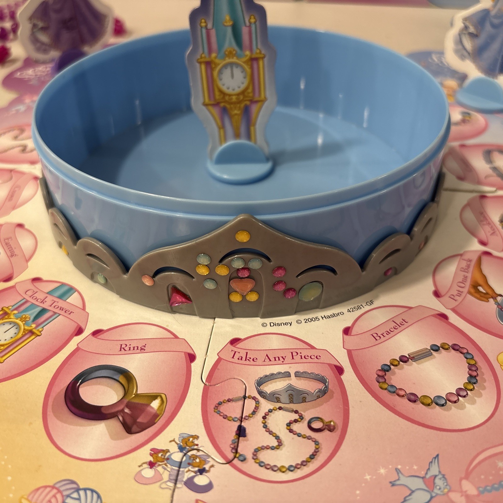 Milton Bradley Pretty Pretty Princess Disney Cinderella Edition 100% Complete!
