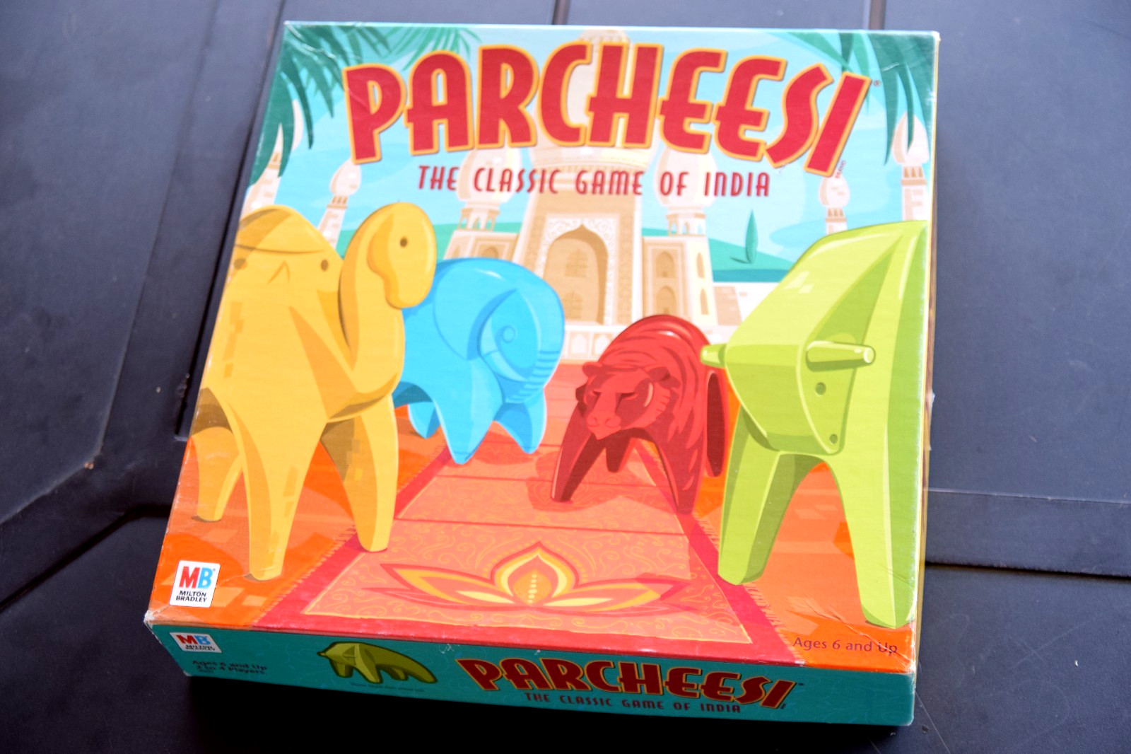 Milton Bradley Parcheesi Classic Game of India Complete Dice Game Vintage 2002