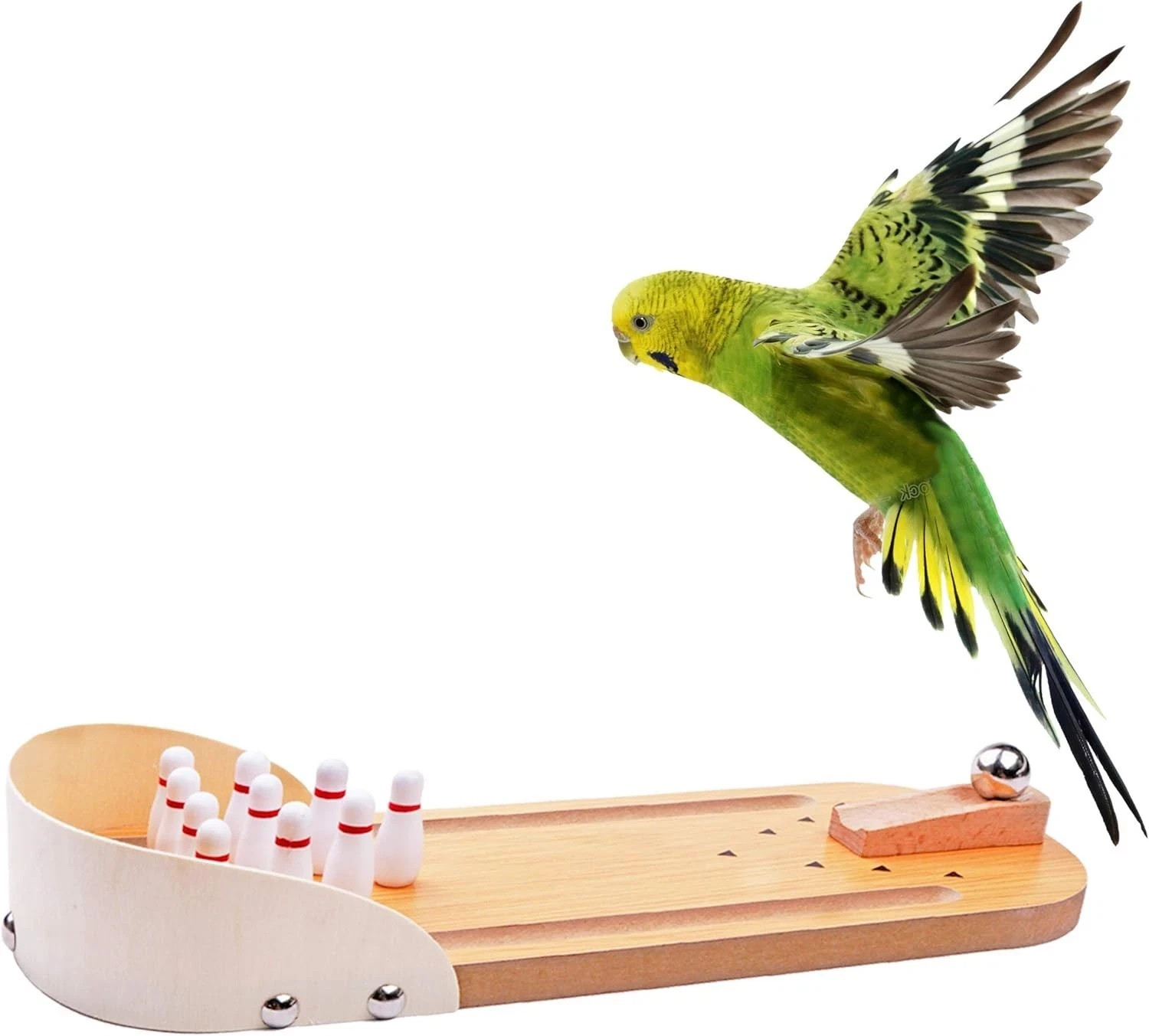 Table Top Mini Bowling Game Set-Tabletop Wooden Board Mini Arcade Desktop Tiny B