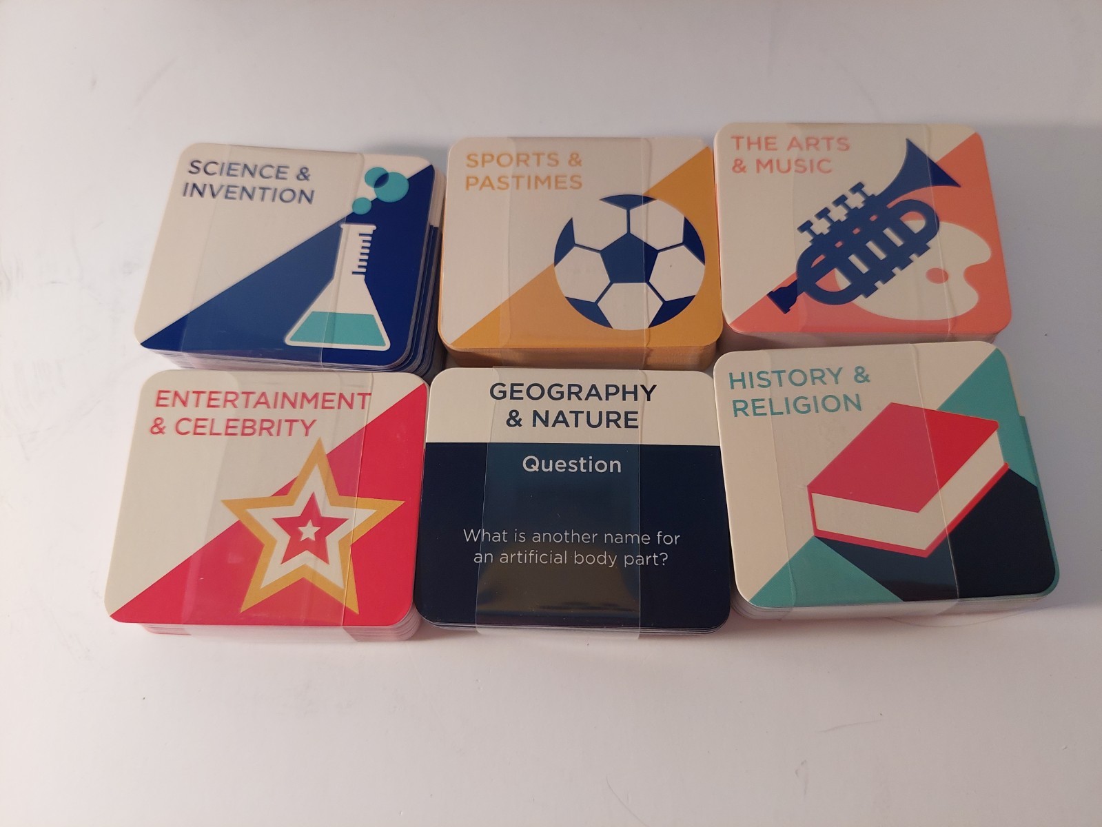 After Dinner Trivia Game 300 Cards 6 Testing Trivia Themes Ages 14+ New In Tin