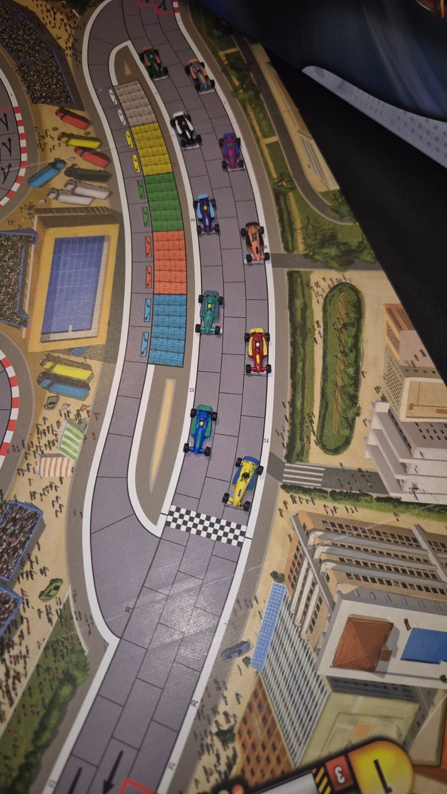 Formula D 10 painted miniature cars F1 / 10 cars F1 (20mm) painted
