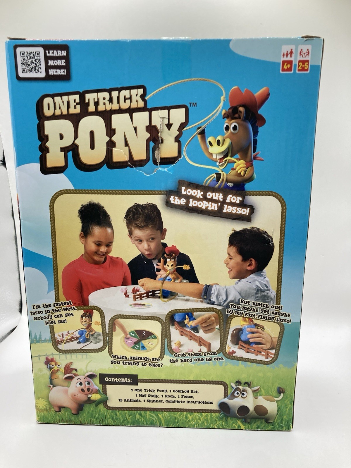 2022 Goliath NEW One Trick Pony Game Round Up Animals Ages 4+ 2-5 Players SEALED