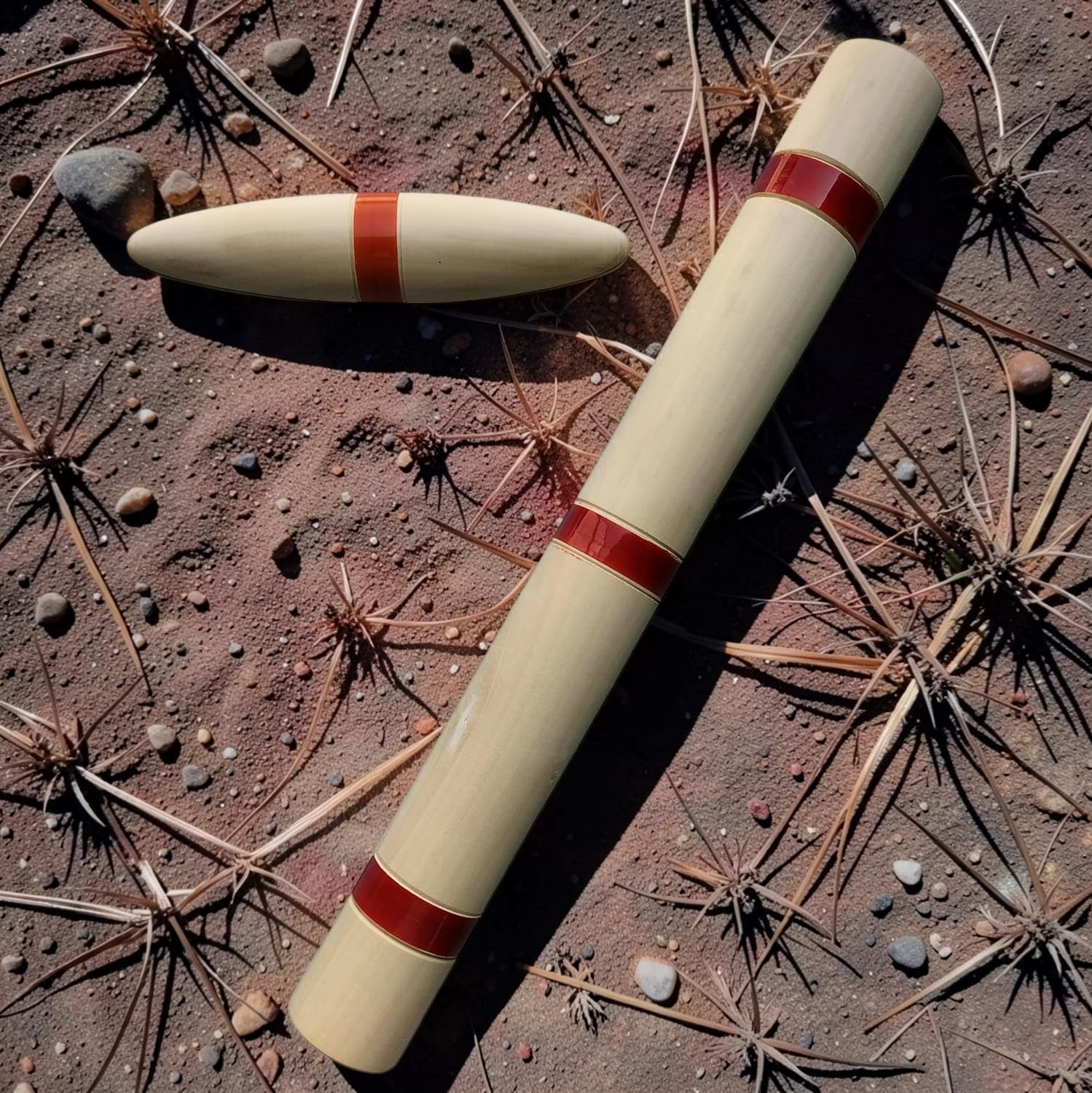 Wooden Gilli Danda The Stick and Peg Game for Kids & Family 5 Years & up