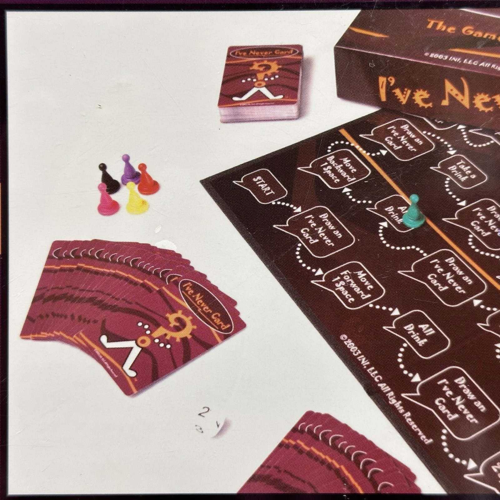 I’ve Never…The Game of Truth A True Reality Based Game 2003 Drinking Fun NEW!