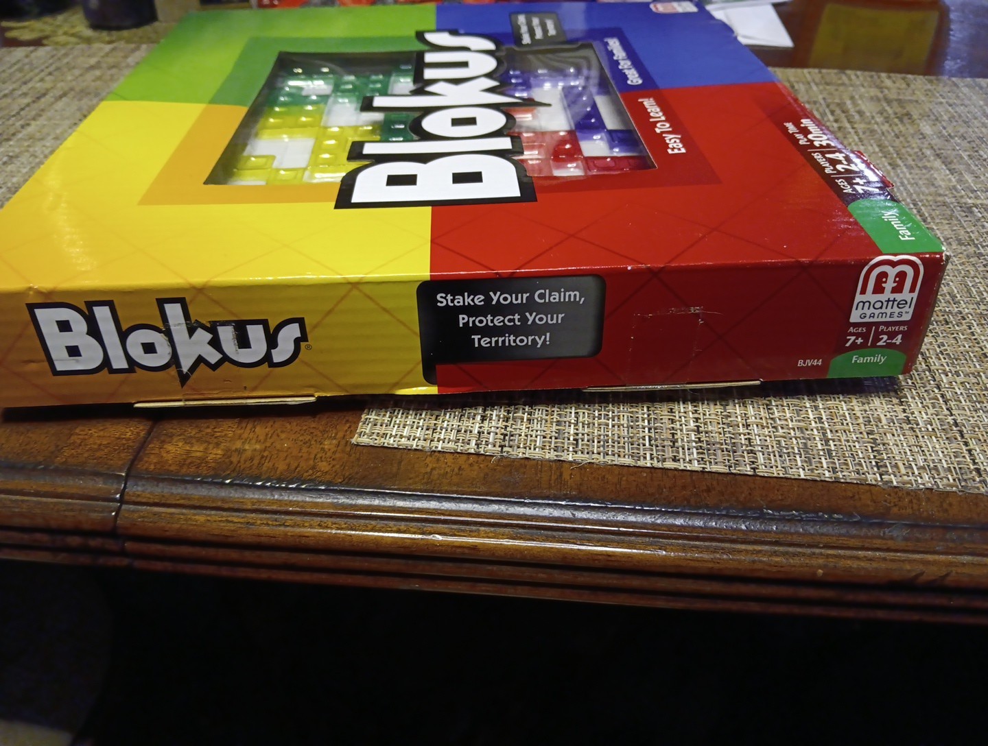 Mattel BLOKUS 2013 Family Fun Strategy Game NEW Open Box Sealed Pieces *Read*