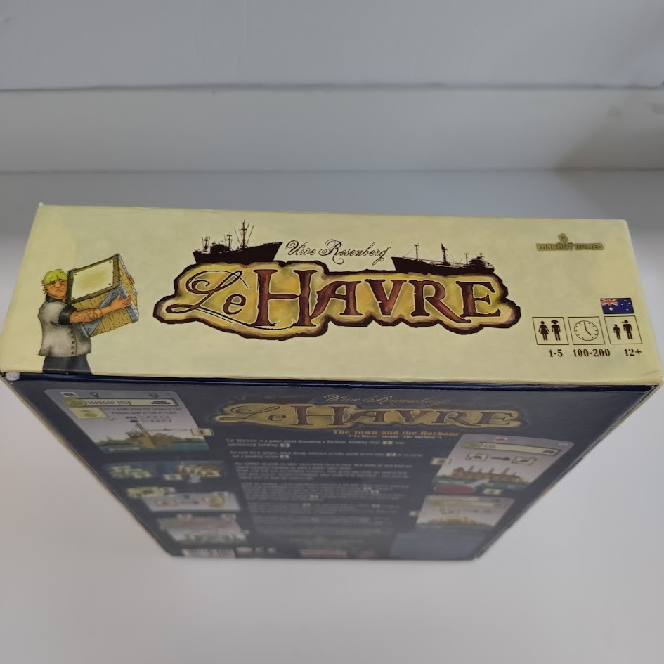 Le Havre Australian Edition Lookout Games Board Game *READ Some Cards Chinese