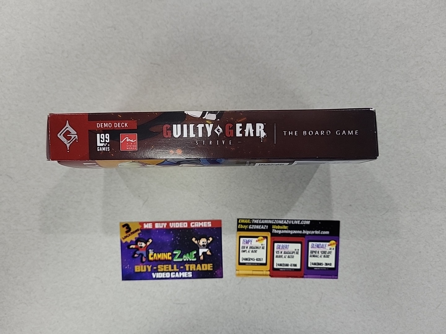 Guilty Gear Strive Board Game – Demo Deck