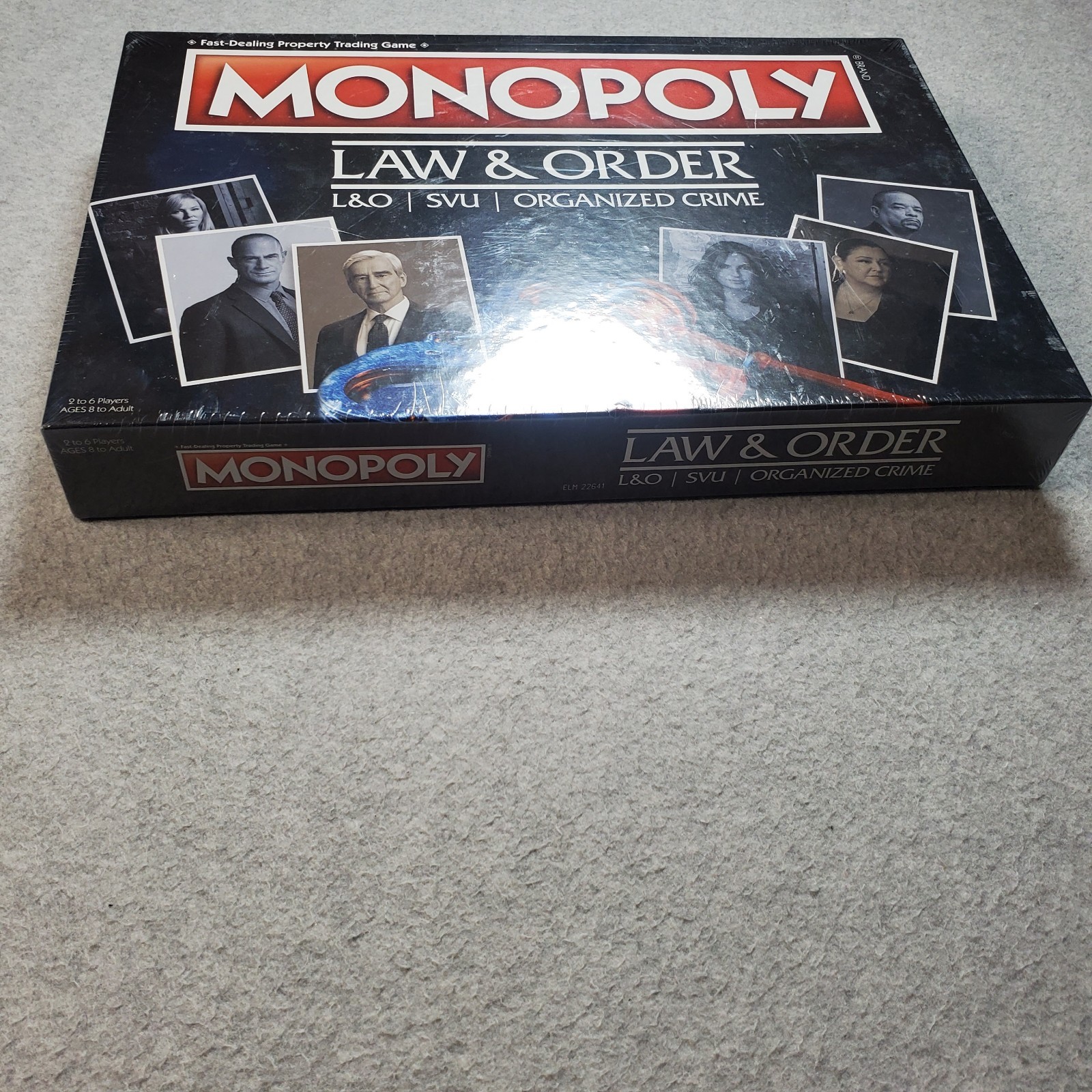 Monopoly Law and Order SVU Organized Crime Board Game SEALED Hasbro USAopoly