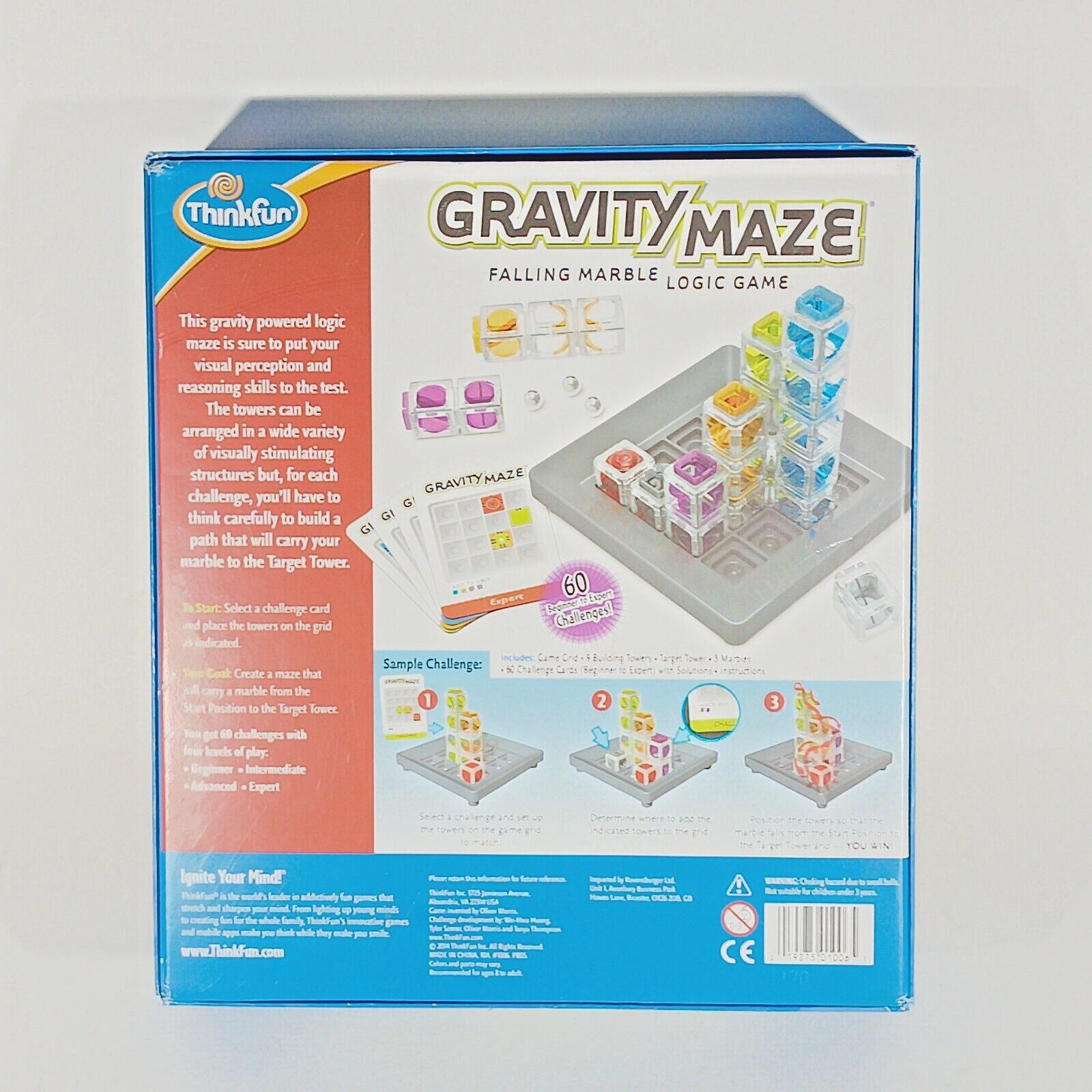 ThinkFun Gravity Maze Marble Logic Game – Complete & Excellent Condition