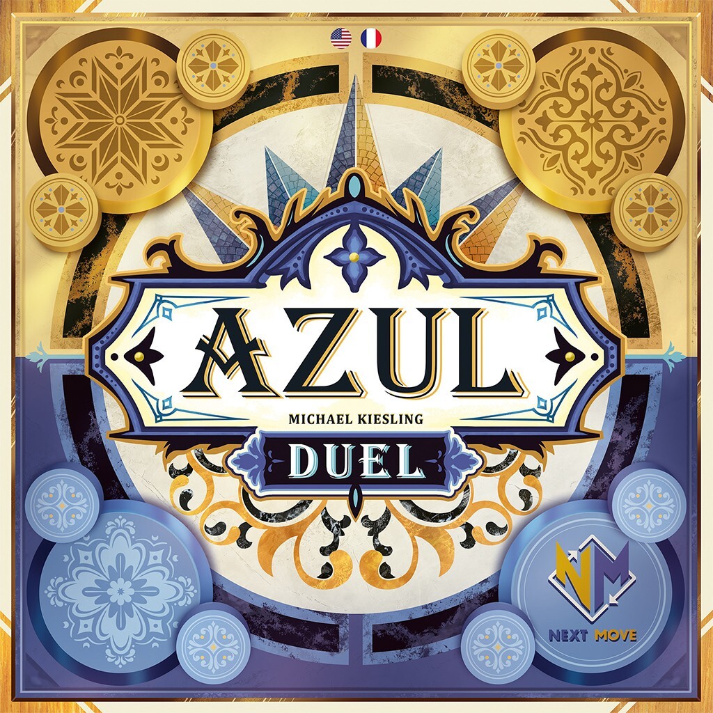 Azul Duel Tile Board Game For 2 Players Next Move NMG60160EN Duo