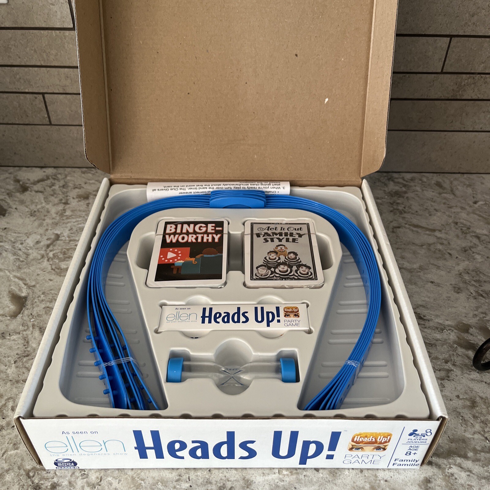 New Heads Up! Party Game 3rd Edition As Seen on the Ellen Degeneres show