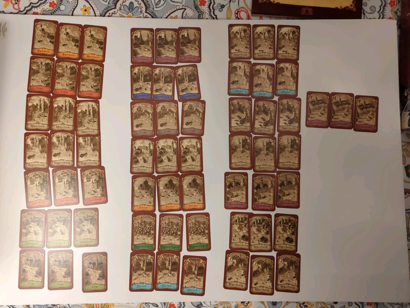 Thurn and Taxis Historical Board Game