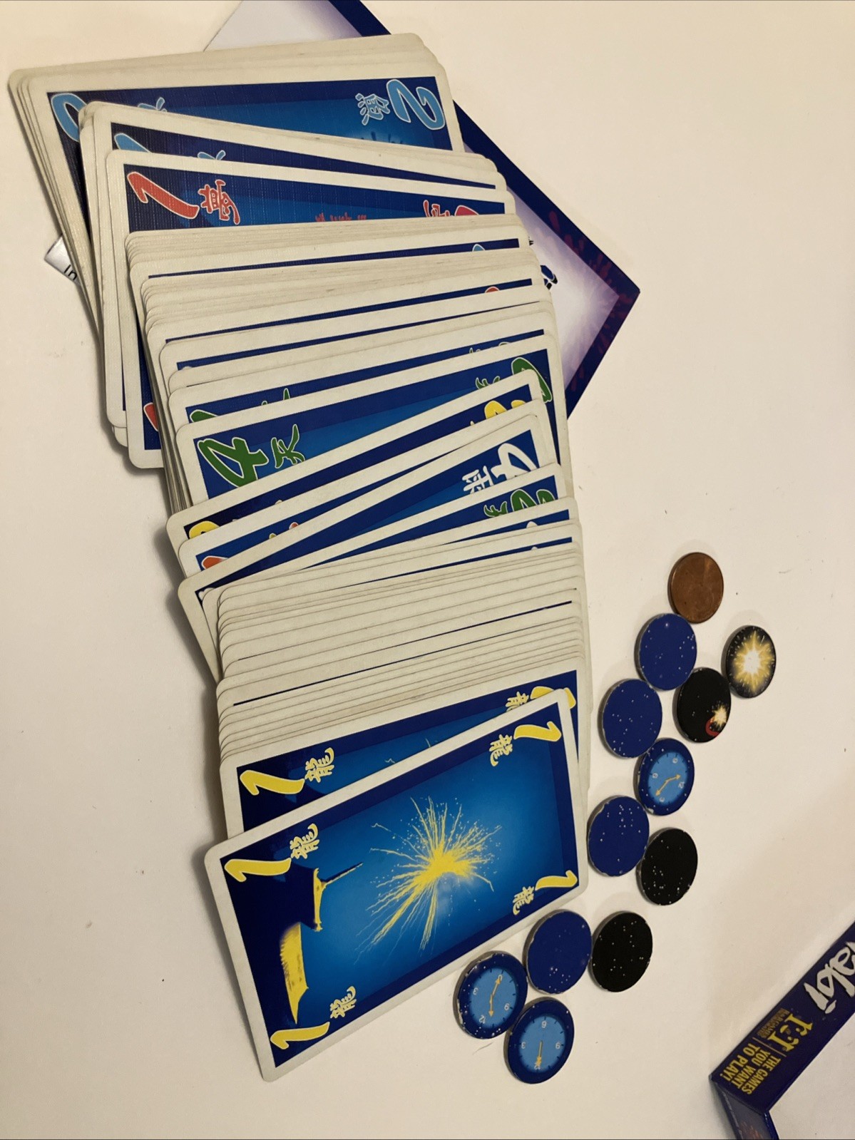 Hanabi Card Game R&R Games Cooperative Fireworks 2017 Antoine Bauza