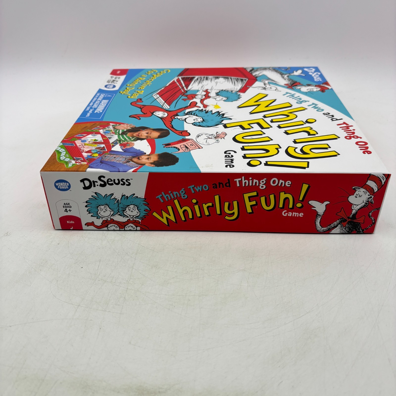 Dr. Seuss Whirly Fun Game COMPLETE Wonder Forge 2016 Kids Family Cat in the Hat