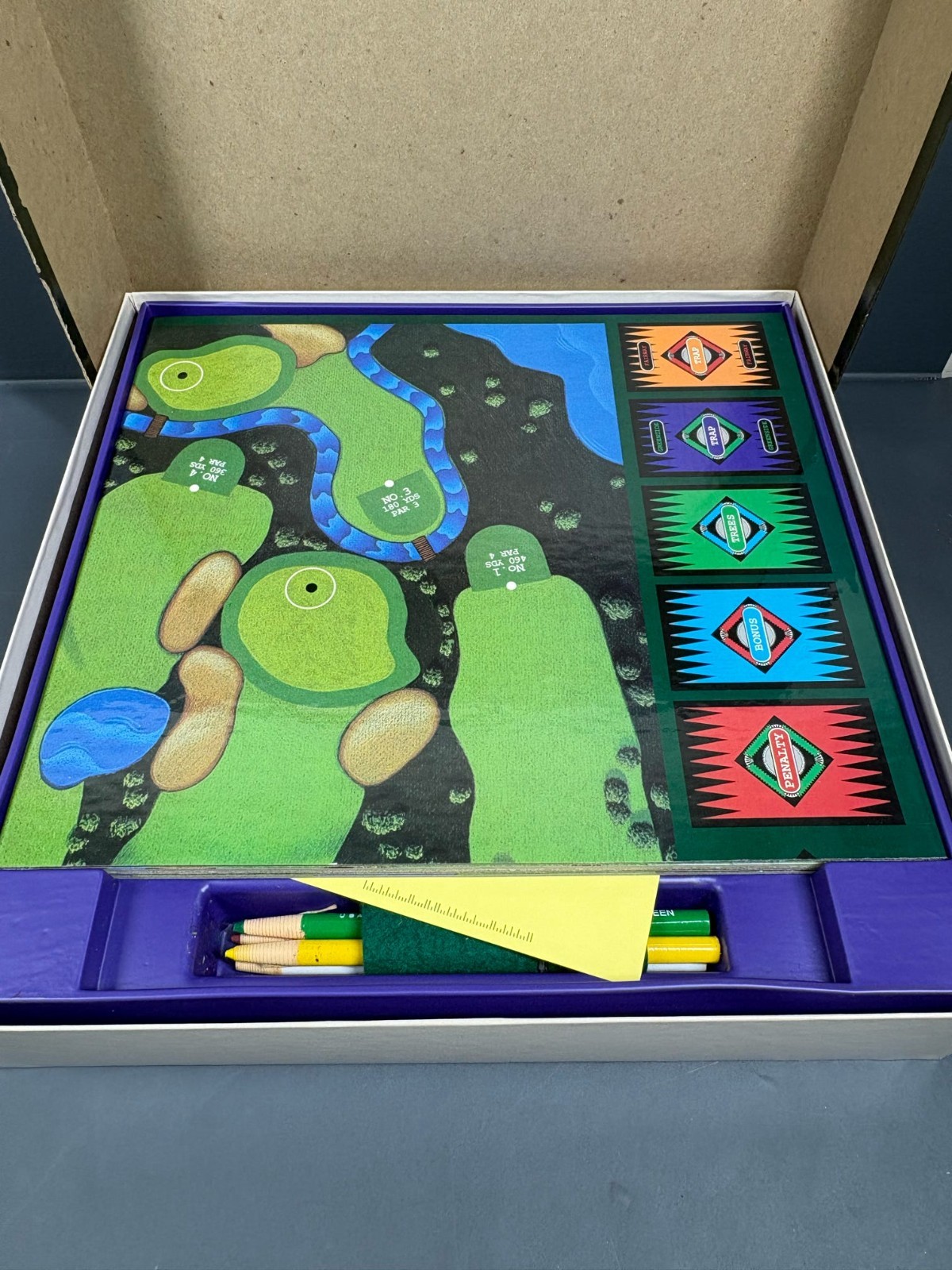 Country Club Golf Game Deluxe Edition Board Game Future Games 1990 Complete