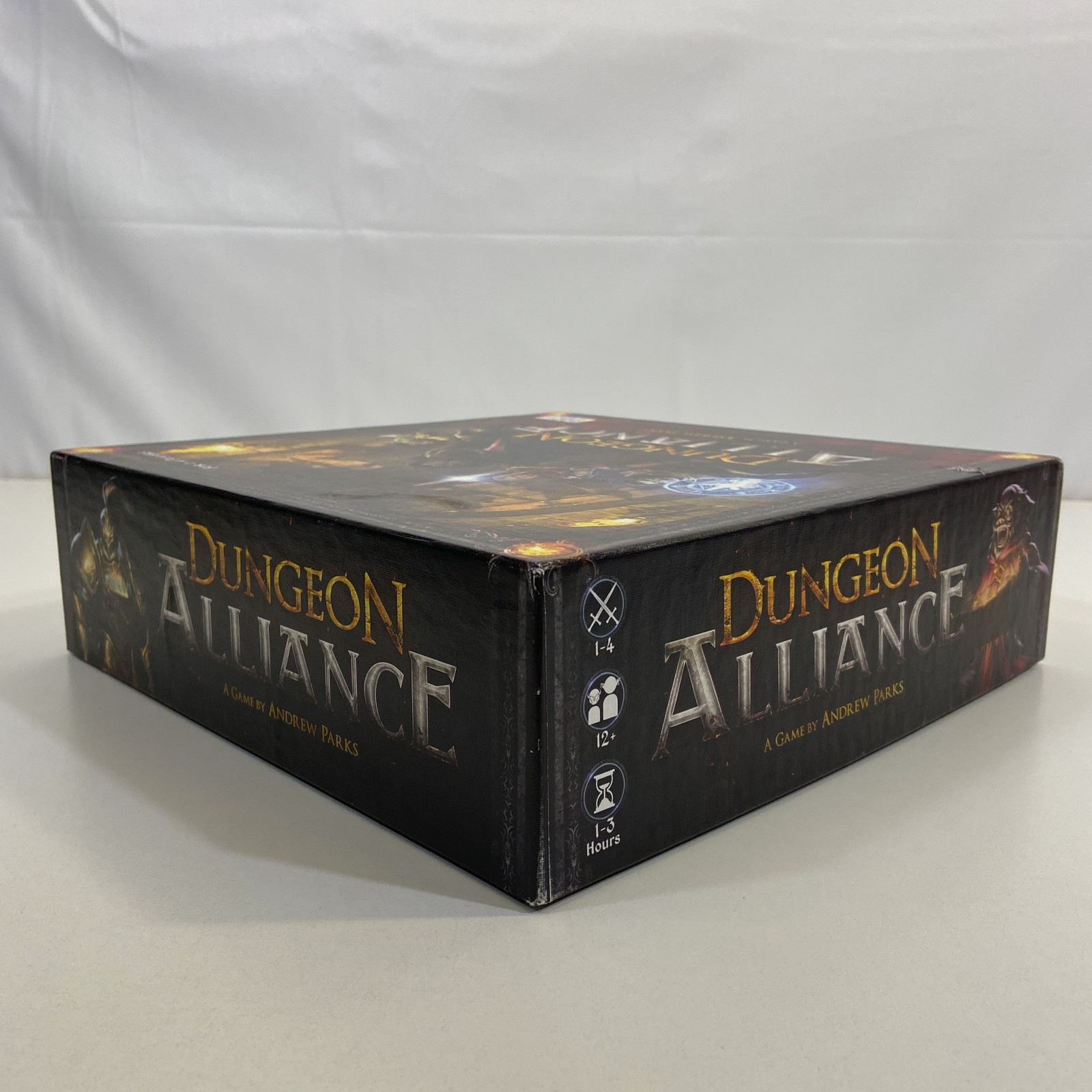 Andrew Parks Dungeon Alliance 2017 Quixiotic Board Game MISSING MINI FIGURES