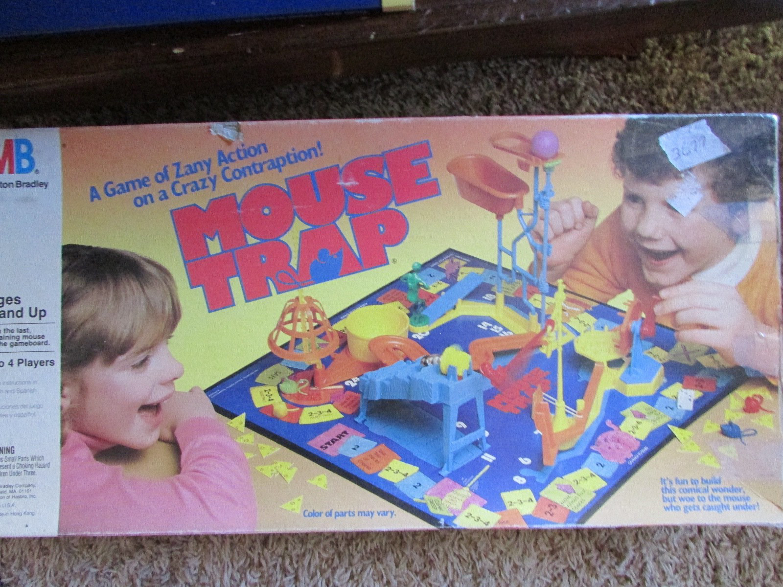 Vintage 1986 – Mouse Trap Board Game by Milton Bradley 1980’s