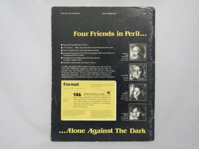 Chaosium 1985 – Alone against The Dark: Defying the Triumph of the Ice (VG)