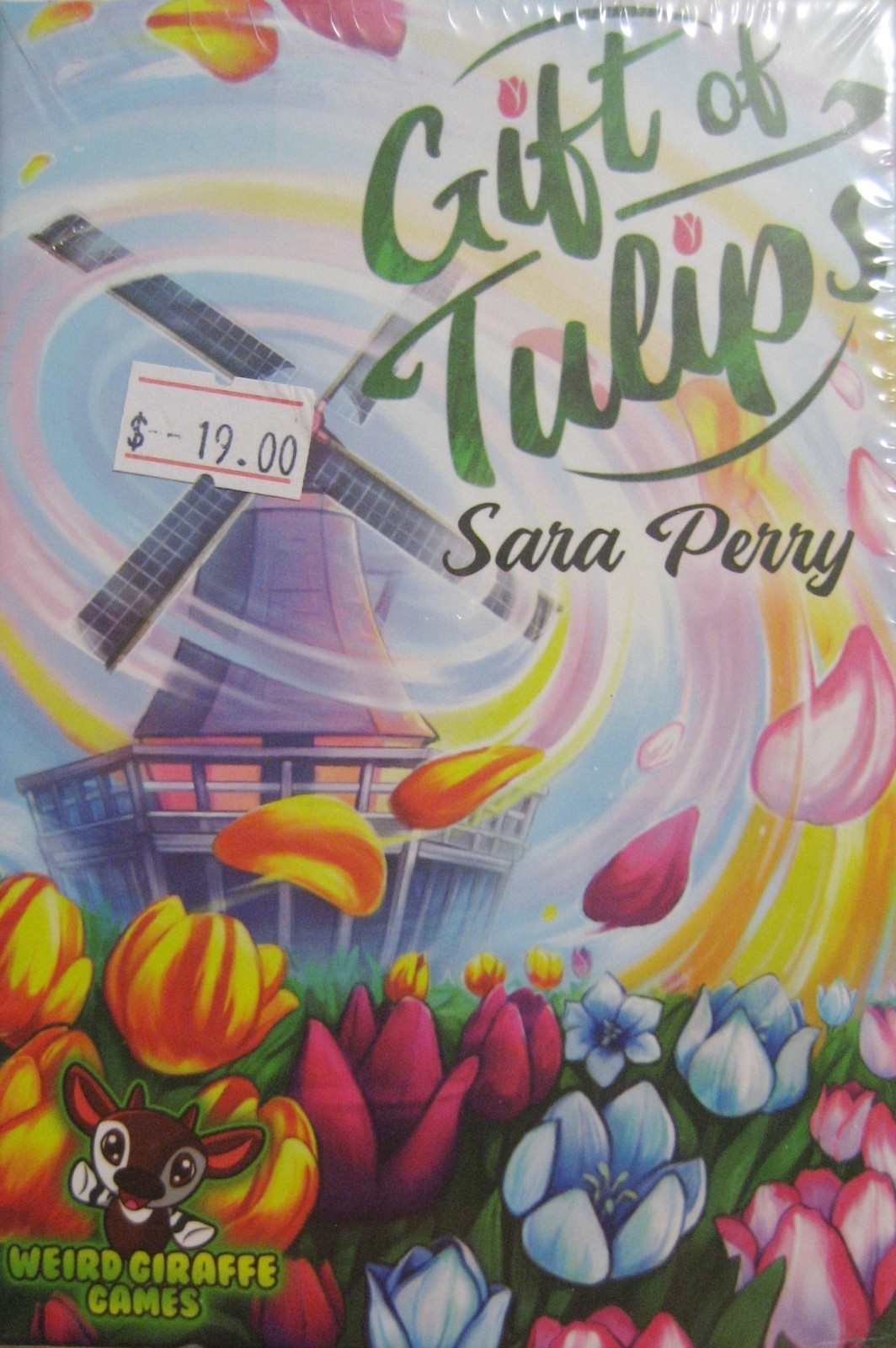 Gift of Tulips – Card Game (Weird Giraffe Games) – 2-6 Players, Ages 8+, 20 min