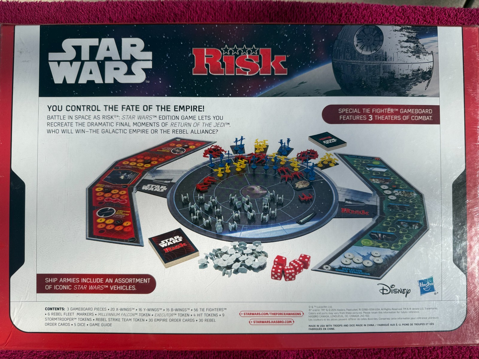 Star Wars Risk Board Game – Board Game – Used / Complete – $50 – Firm