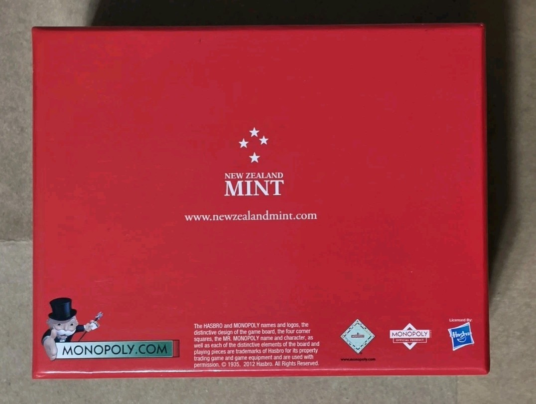 2013 Niue $1 Monopoly 4 coin Set /w House (OGP + COA) 999 SILVER COIN GO – JAIL