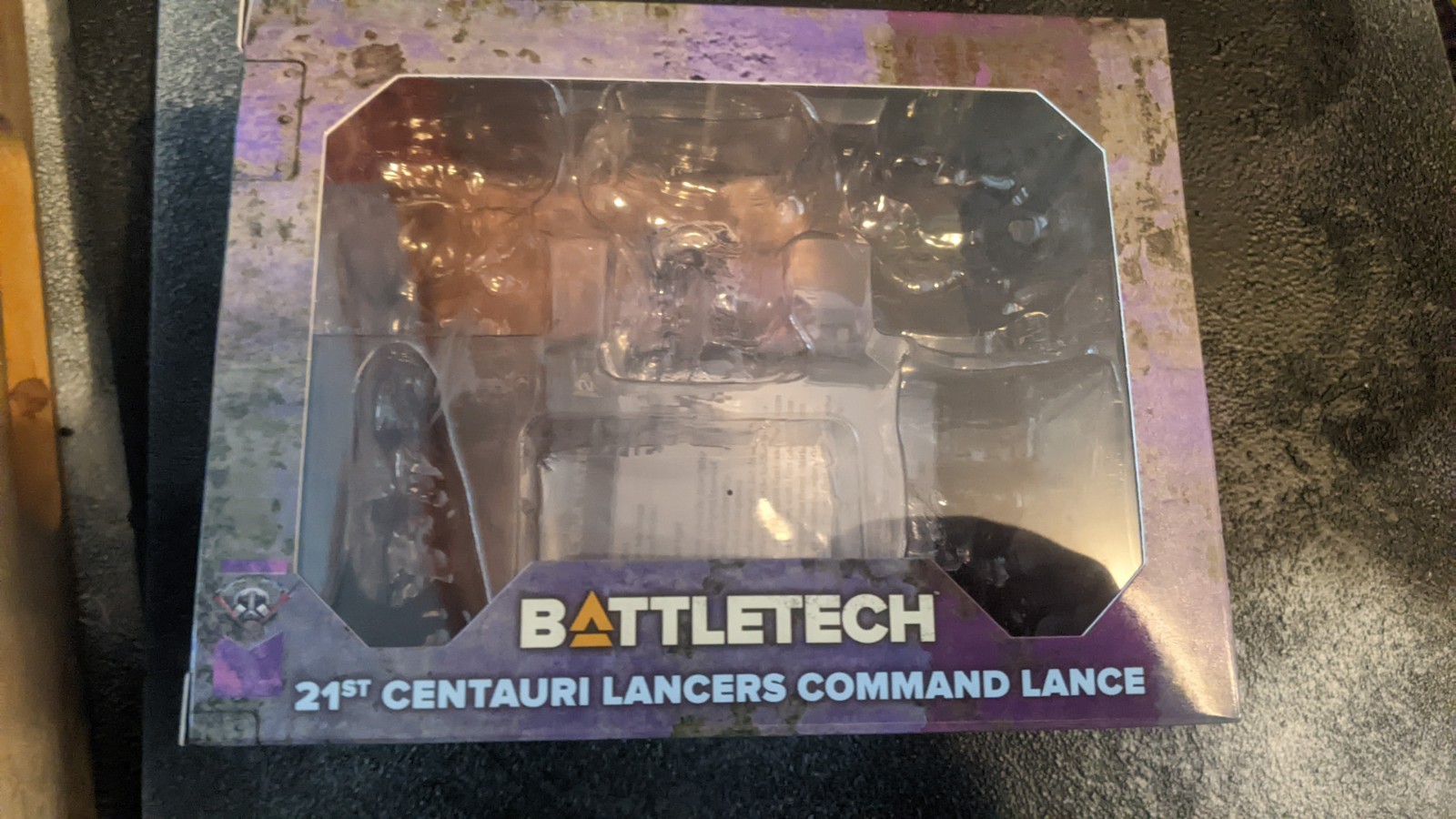 BattleTech: 21st Centauri Lancers Command. 4xModels. Painted.