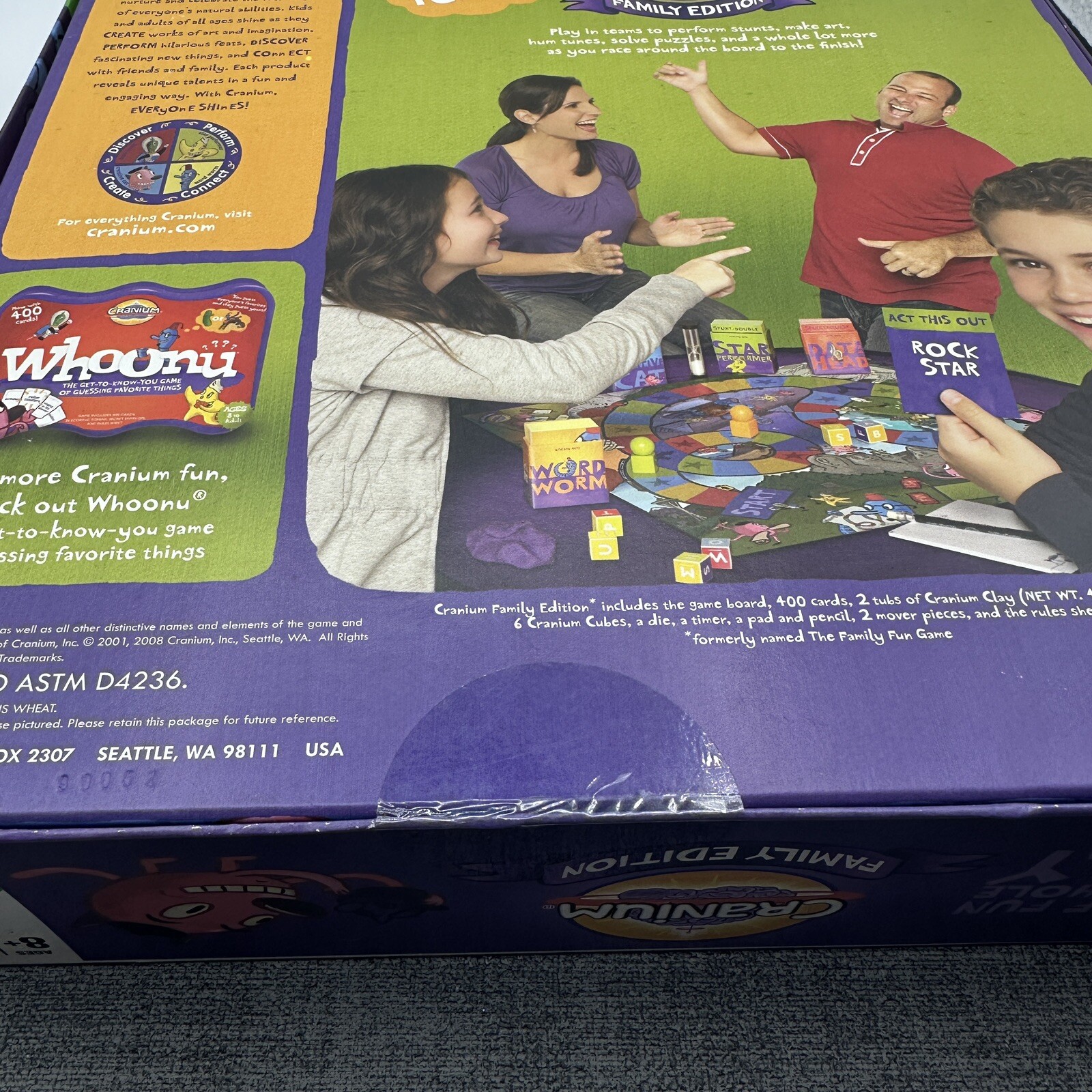 Cranium Board Game Family Edition 16 Fun Family Activities Ages 8+ 4+ Players