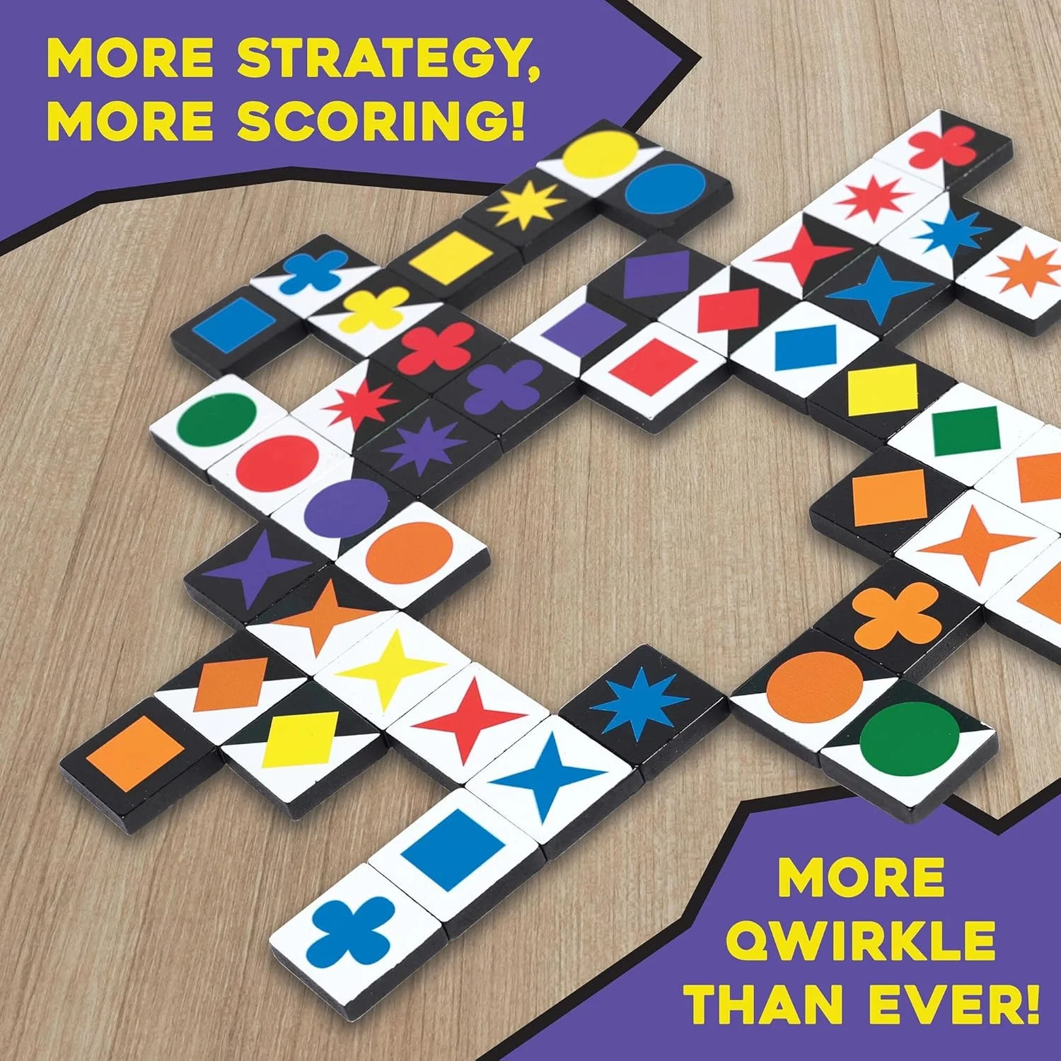 Qwirkle Flex [Board Game, 2-4 Players]