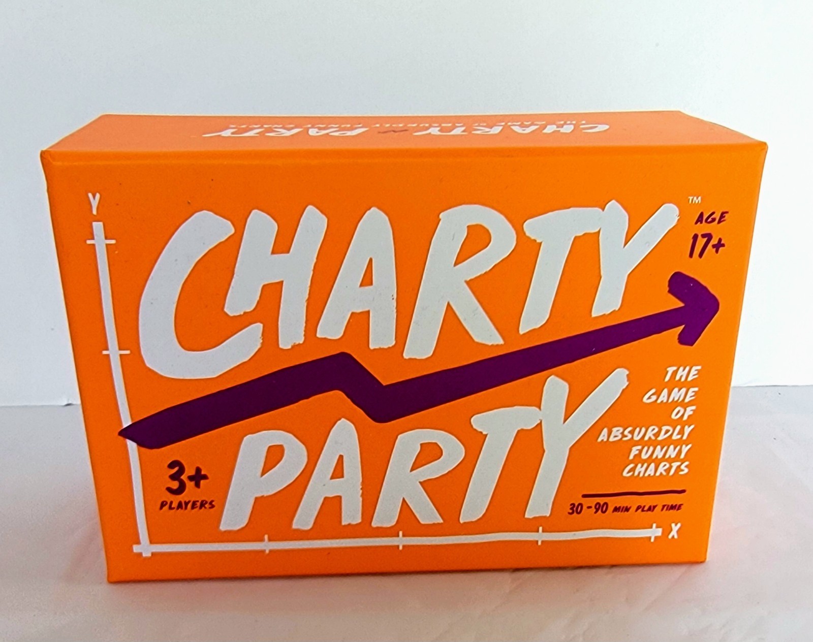 Charty Party The Game of Absurdly Funny Charts Adult Card Game Complete