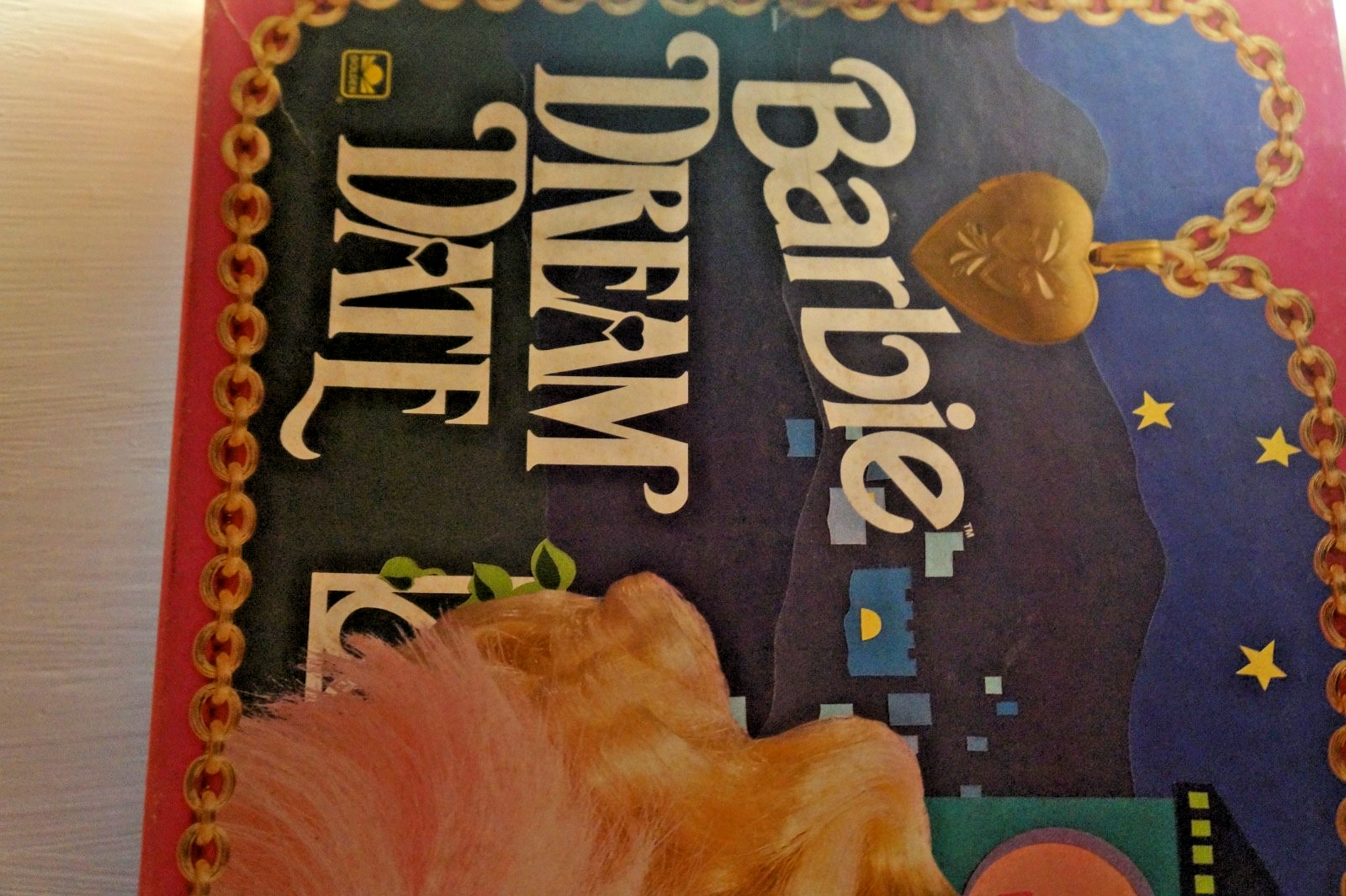Barbie Dream Date Board Game 1992 Golden