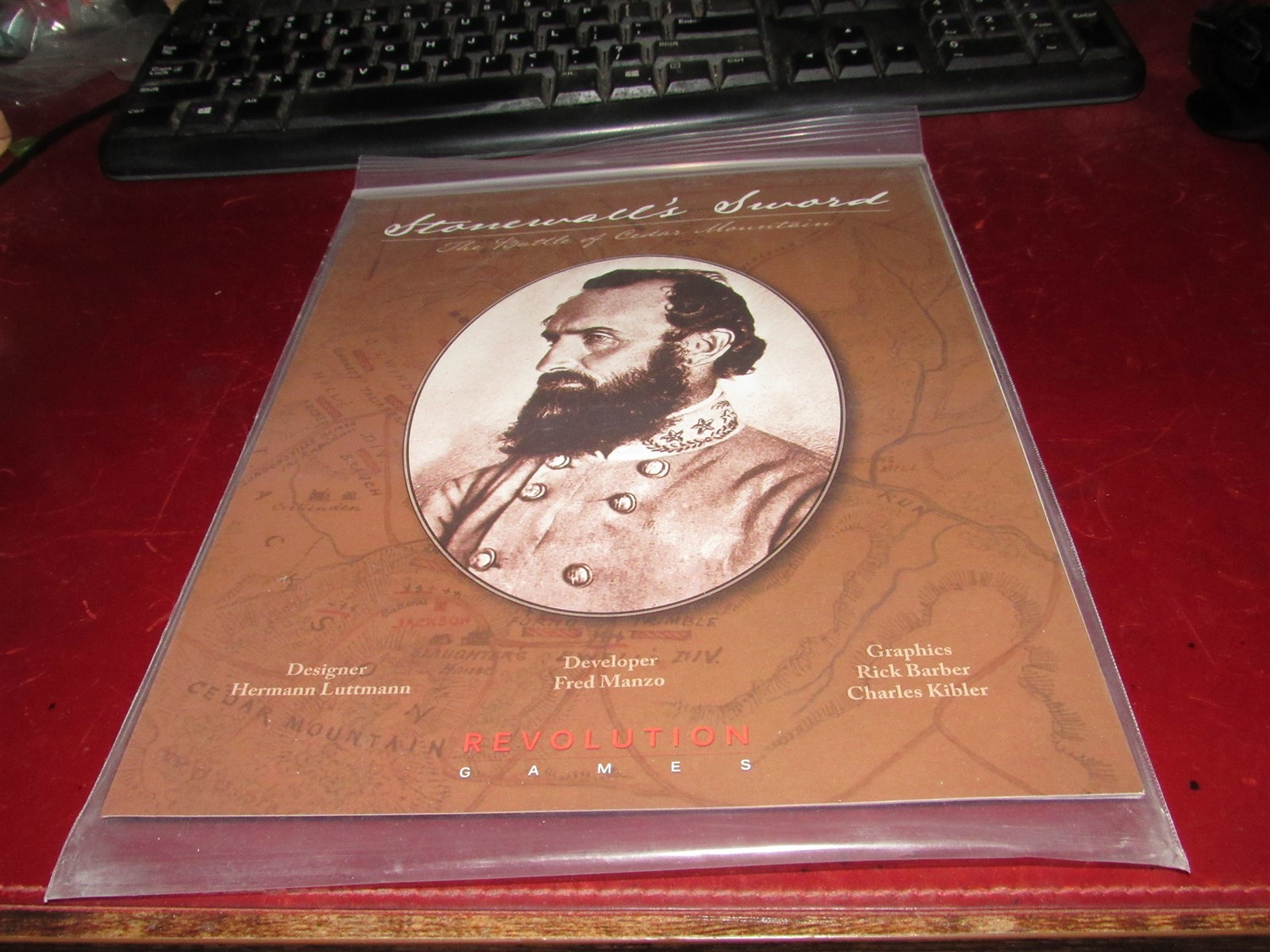 Revolution Games: Stonewall’s Sword: Battle of Cedar Mountain: Unpunched