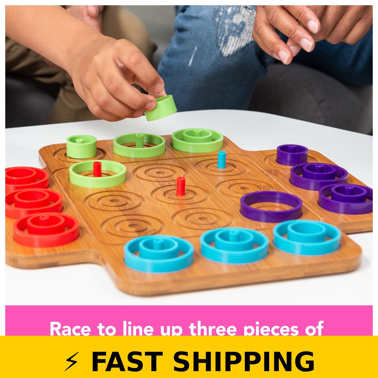 Otrio Board Game by Spin Master – Strategy Game for Ages 8 & Up
