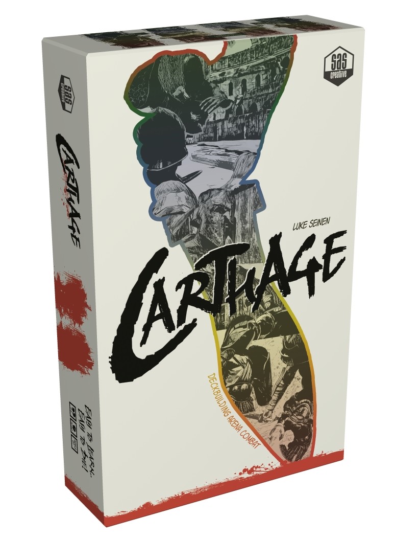 Carthage: The Deckbuilding Board Game [SAS Creative, Miniatures 1-5 Players] NEW