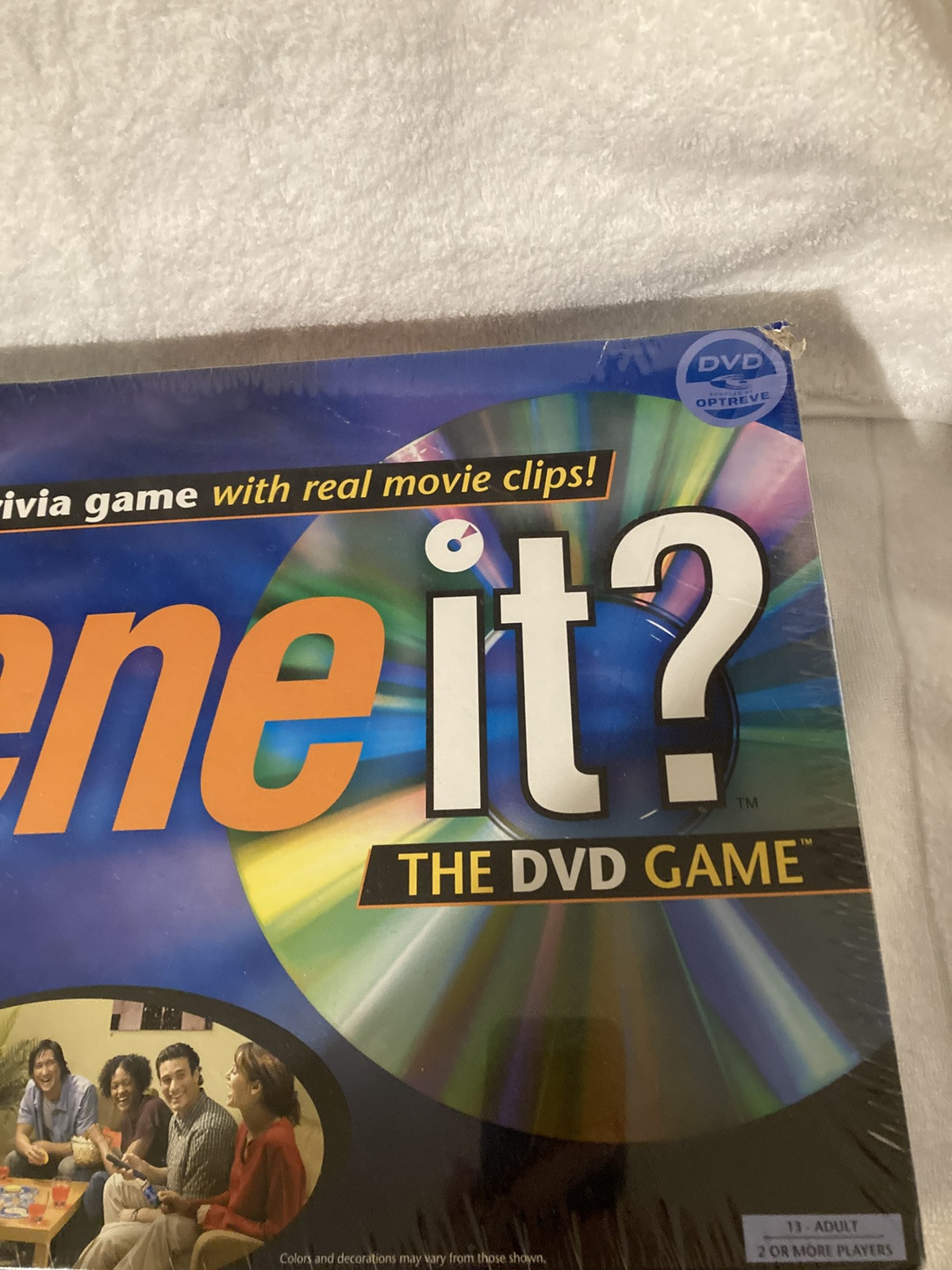 Scene It? The DVD Movie Trivia Board Game Sealed 2003 Age 13-Adult *READ
