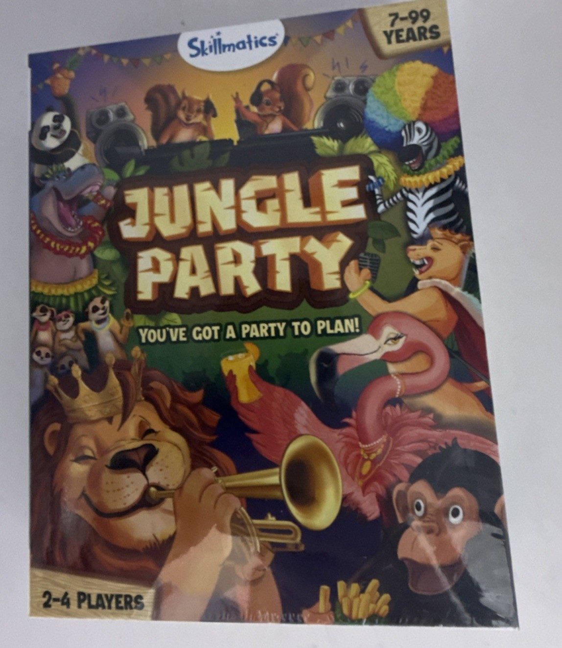 Card Game Jungle Party Fun Family Card Game of Strategy & Luck Party Game Kids
