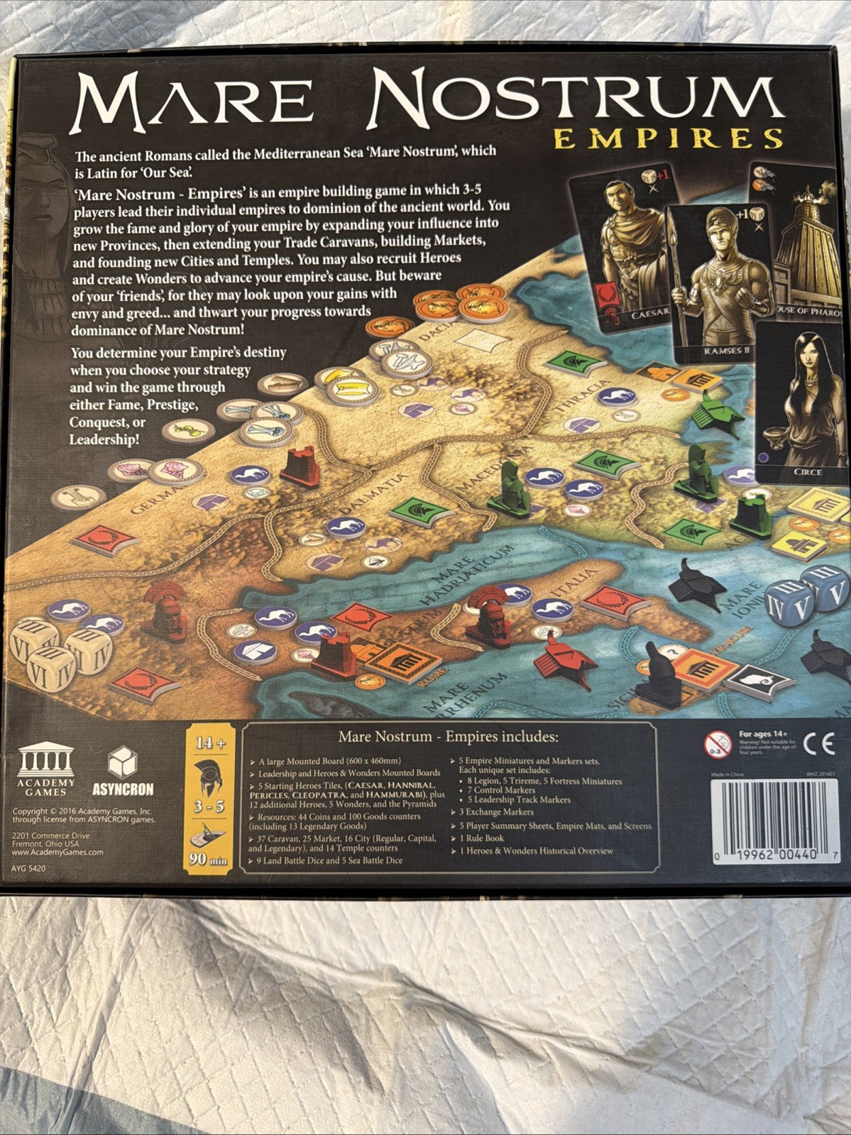 Academy Games Mare Nostrum Empires 2016 With Extras