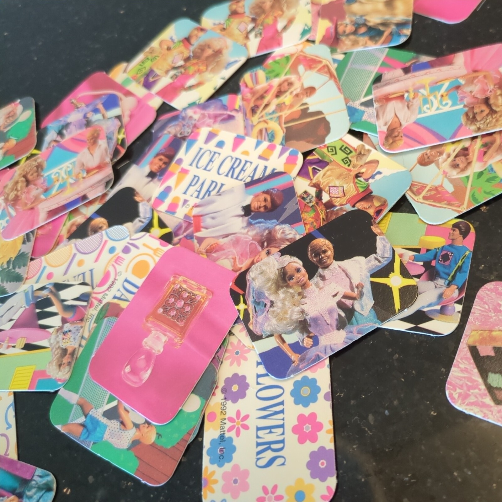 1992 Barbie DREAM DATE Board Game Brand. great for collectors! See Description.