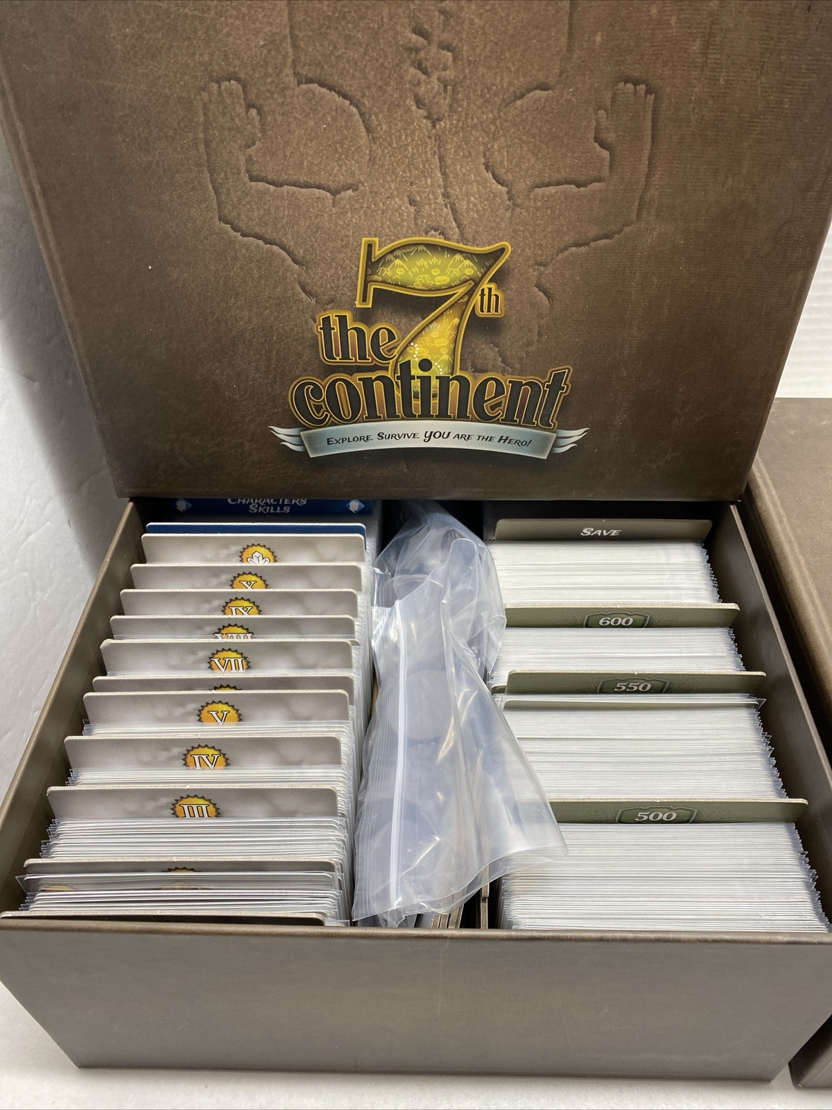 The 7th Continent Board Game – Gently Used Lot Good Condition