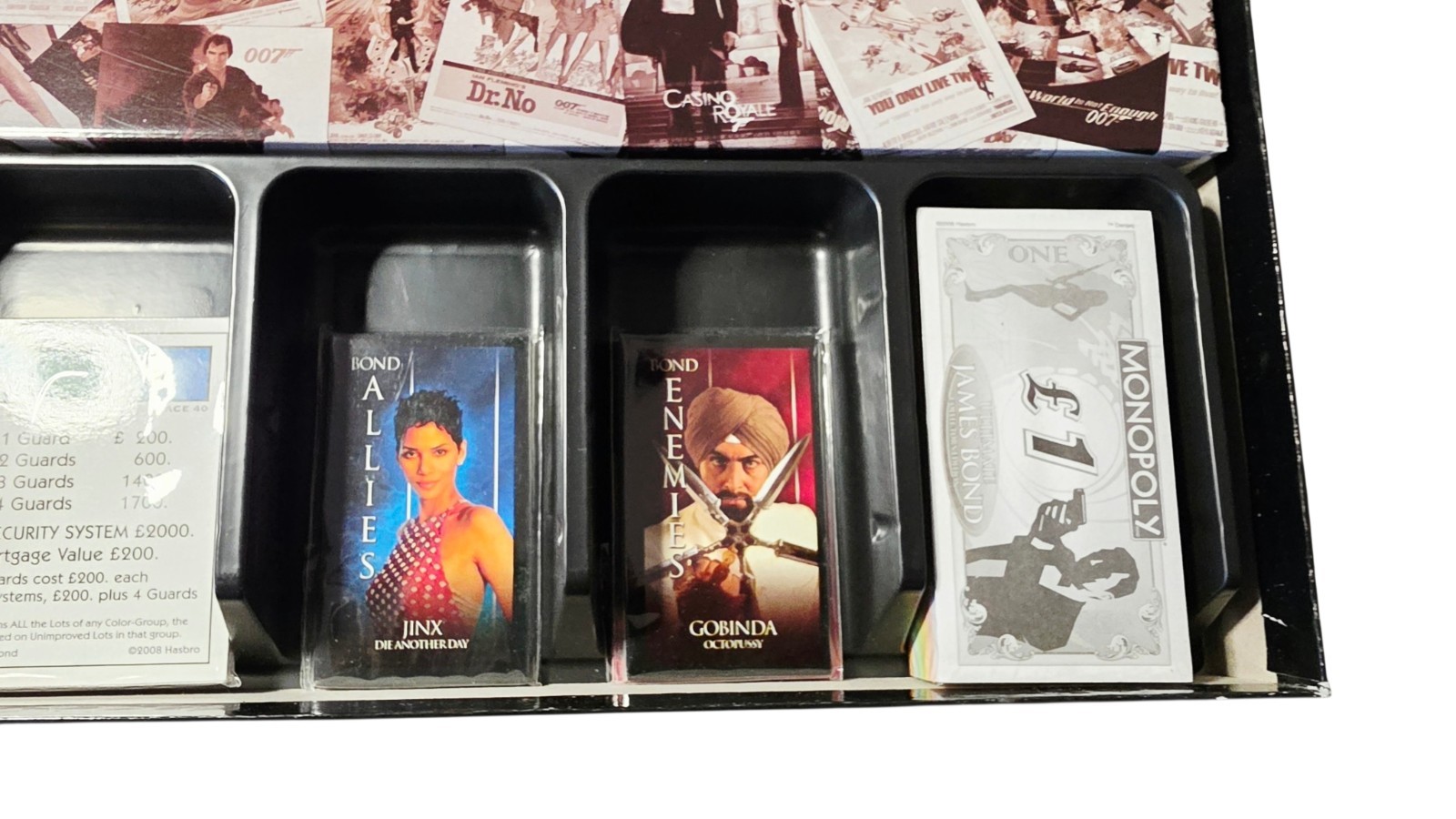“Monopoly Ultimate James Bond Collector’s Edition” & 007 Collector’s Edition New