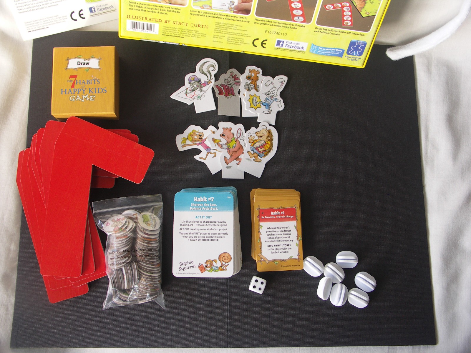 Educational Insights The 7 Habits of Happy Kids Board Game Complete
