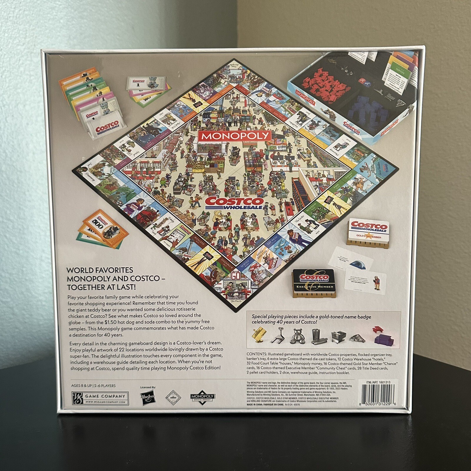 Costco Monopoly Board Game Special Edition New in Box Sealed by WS Game Company