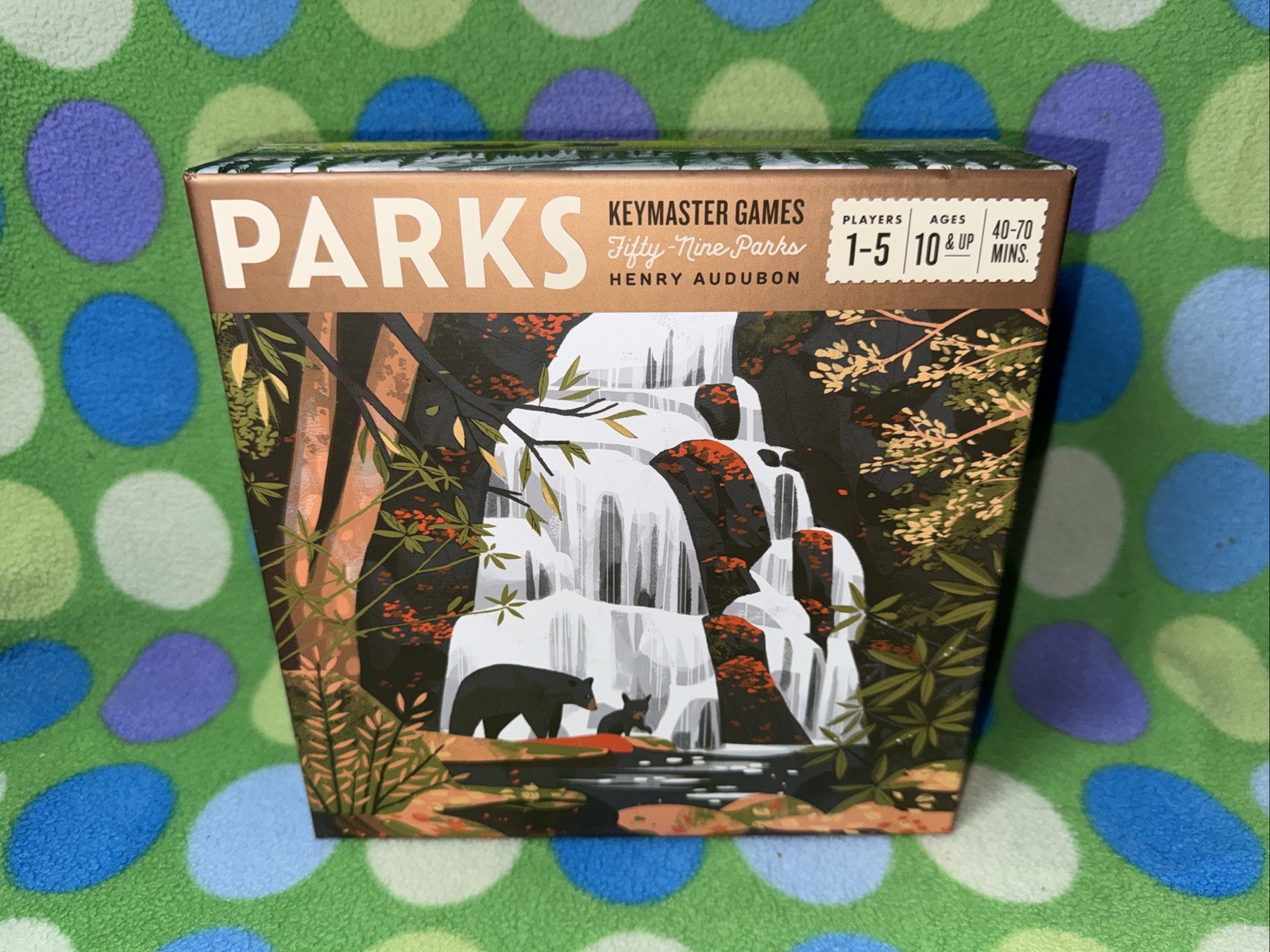 Parks Game By Keymaster Henry Audubon 1-5 Players National Parks -New-