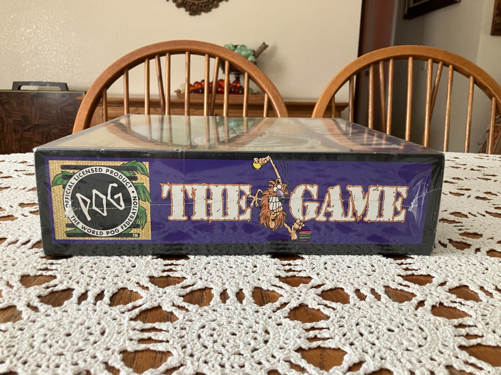 NOS Vintage 1994 MB World Pog Federation – Pog The Game 4501