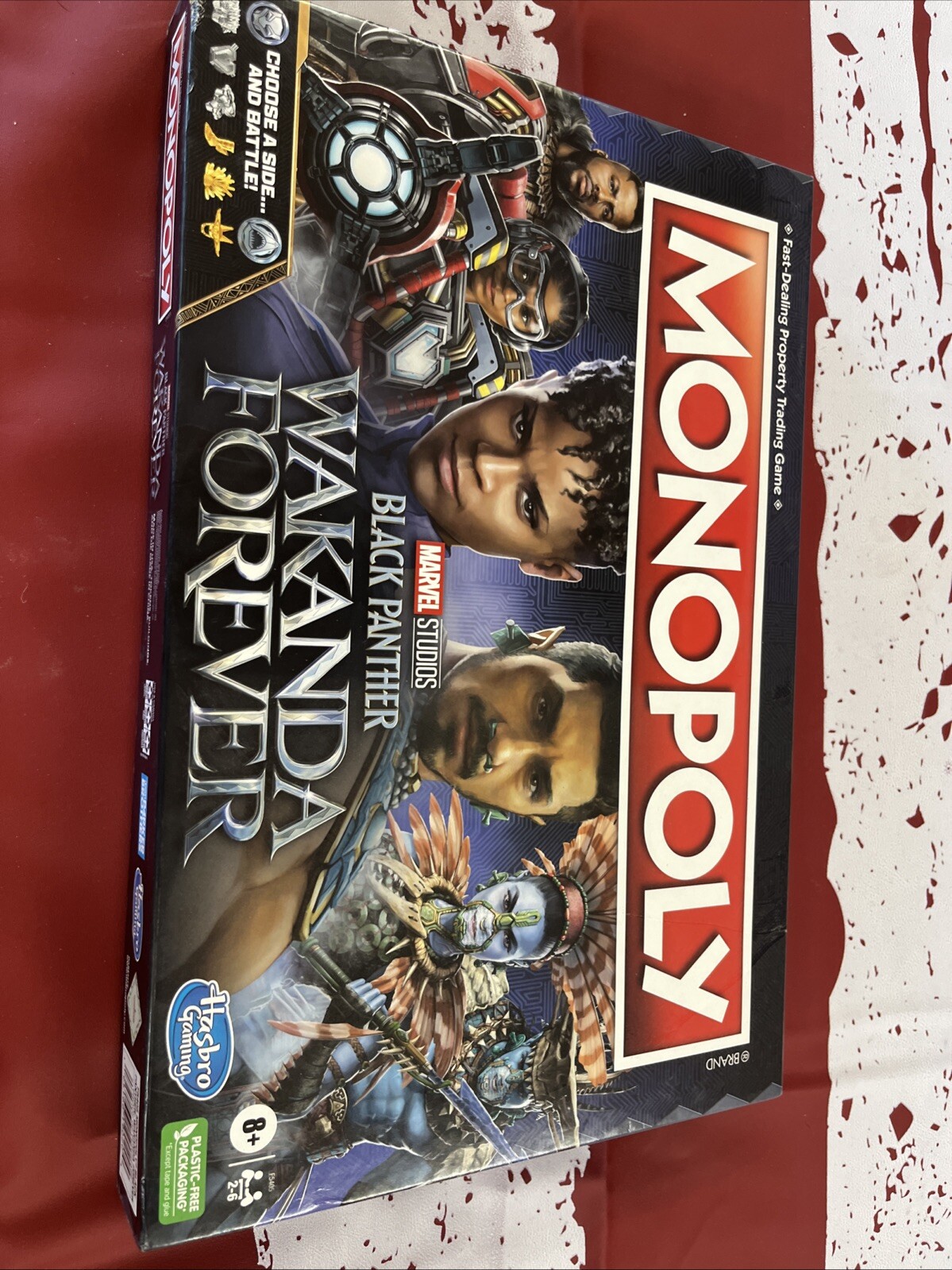 Monopoly Marvel Studio’s Black Panther Wakanda Forever Edition Board Game NEW