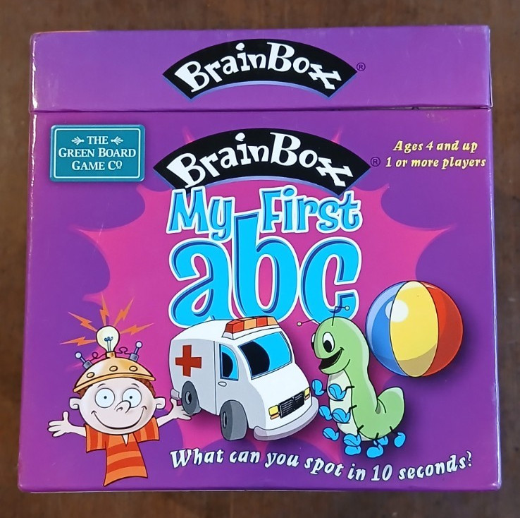 Brainbox My First ABC- Ten Minute Memory Recall Game 100% Complete VGUC