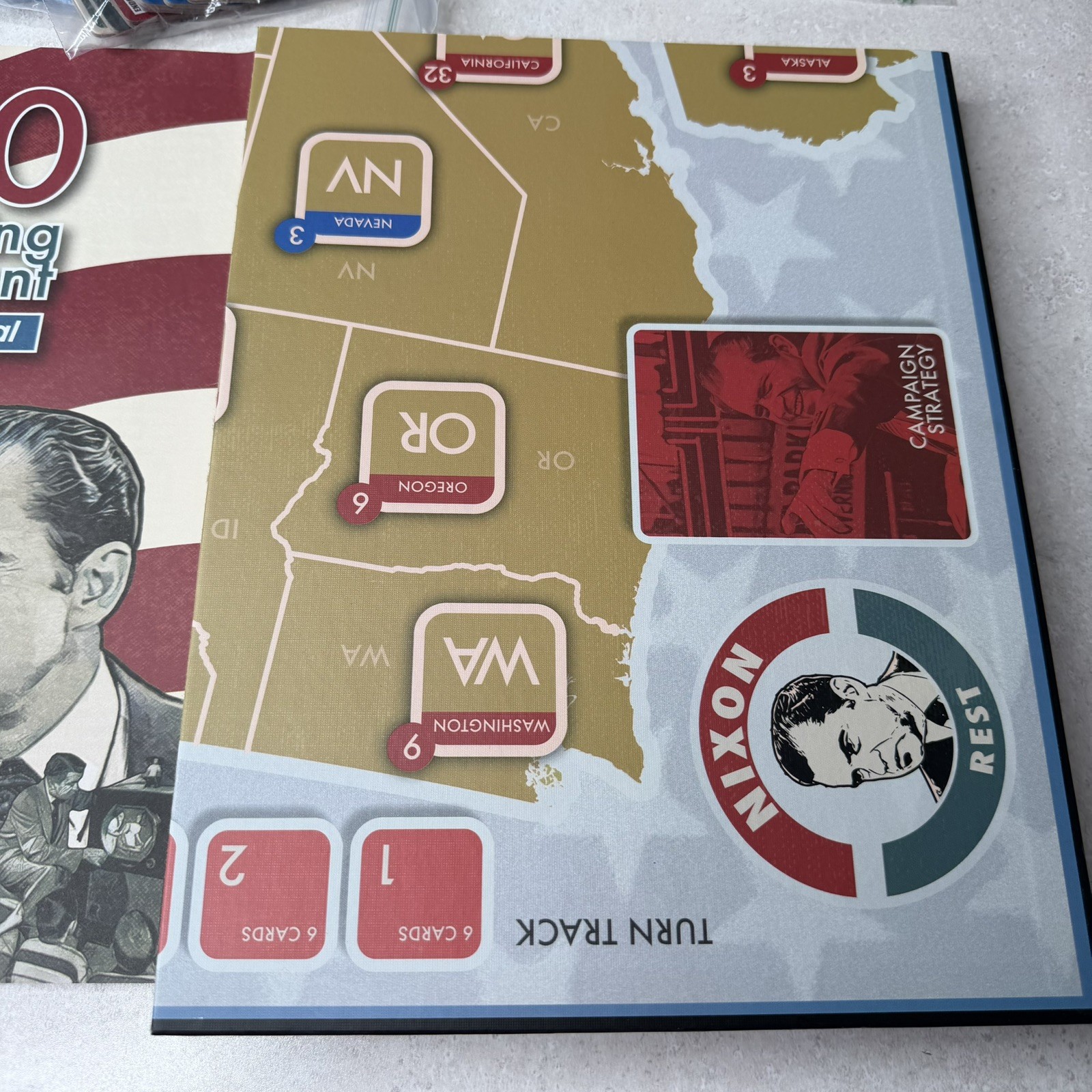 GMT Games 1960: The Making of the President Politics Board Game Campaign Manual