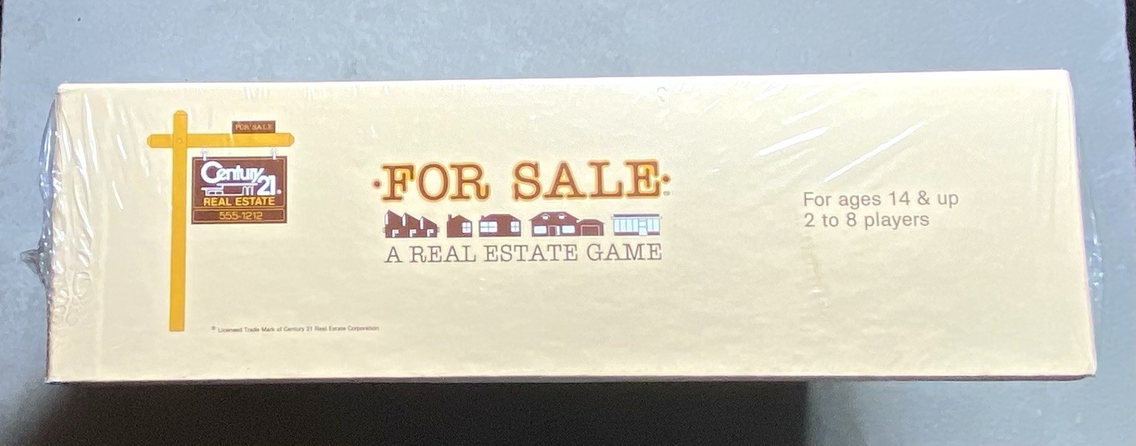 80’s New Sealed Century 21 “For Sale” Real Estate Board Game
