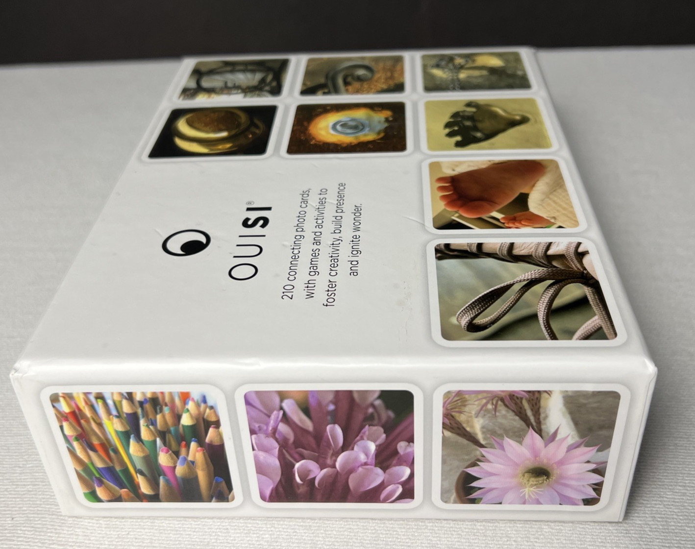 OuiSi: Creative Photo Card Games that Ignite a Sense of Connection, Open Box